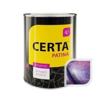 Термопатина ЦЕРТА-ПАТИНА лиловый перламутр до 700 °C 0,5 кг
